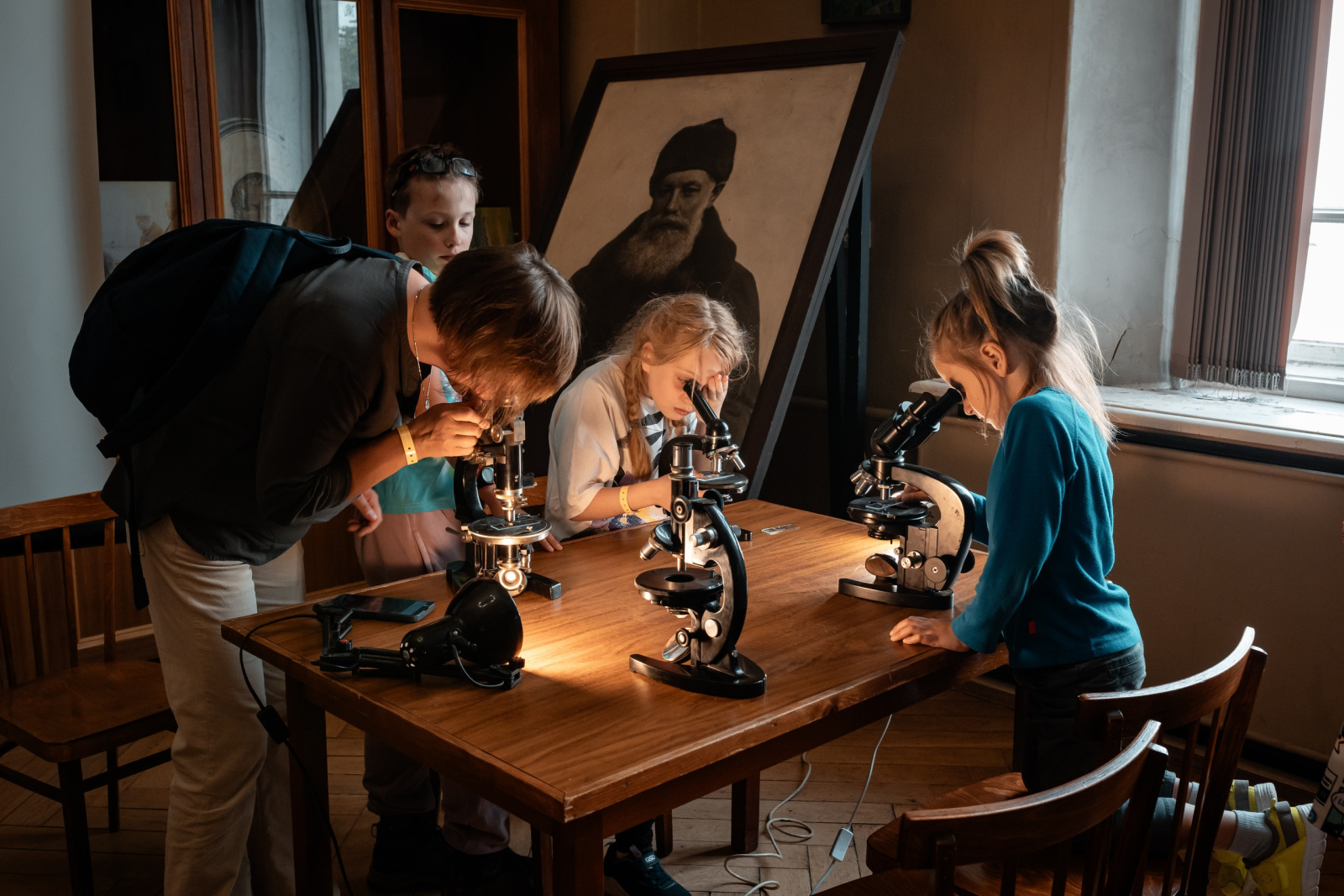Мастер-класс «Обитатели почвы под микроскопом». ЦМП им. В.В. Докучаева